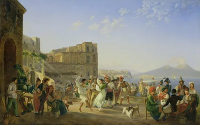 Danse italienne, Naples, 1836